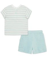 Little Me Baby Boys Aquatic T-Shirt & Shorts, 2 Piece Set