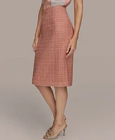 Donna Karan New York Women's Tweed Pencil Skirt