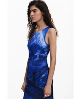 Desigual Women's Draped short dress