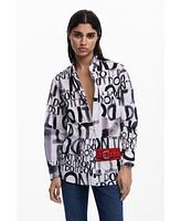 Desigual Women's Letterig Shirt