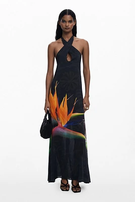 Desigual Women's Printed long dress