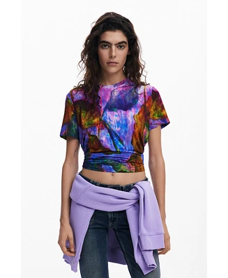 Desigual Women's Leaf T-shirt