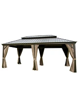 Mondawe Outdoor Living 14x20FT Hardtop Gazebo Canopies