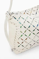 Desigual Women's Medium perforated crossbody bag