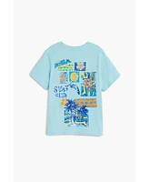 Desigual Boys Boys's Tropical print T-shirt