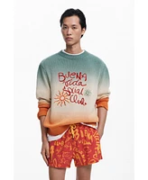 Desigual Men's Lettering swimsuit