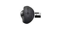 Logitech Mx Ergo Advanced Wireless Trackball with Extended Mouse Pad Bundle