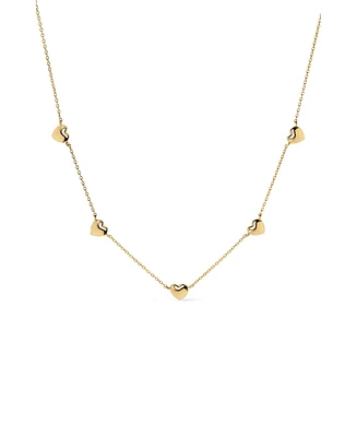 Ana Luisa - Heart Necklace - Lev Mini Station Necklace