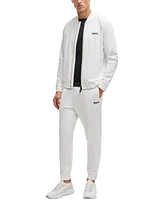Boss by Hugo Boss Men's Stretch Gabardine Active Zip-Up Sweatshirt