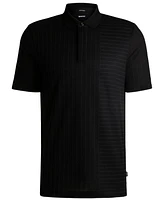 Boss by Hugo Men's Mercerized-Cotton Regular-Fit Polo