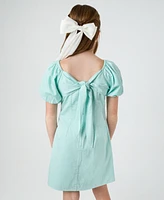 Rare Editions Big Girls A-line Puff Sleeve Dress