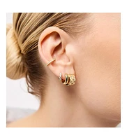 Ana Luisa - Bold Huggie Hoops - Giulia