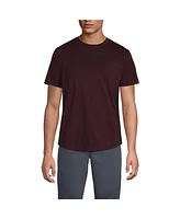 Lands' End Men's Tall Short Sleeve Supima Curved Hem Tee