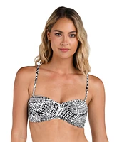 La Blanca Women's Dream Catcher Twisted Bandeau Bikini Top