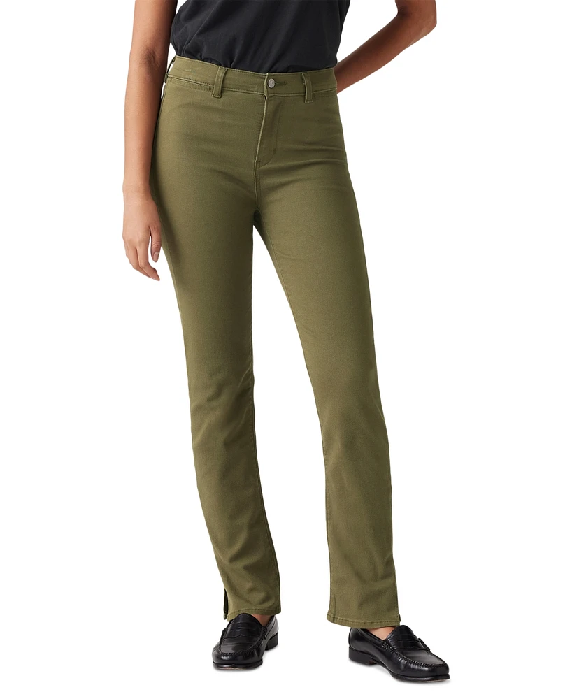 Levi's Women's High-Rise Tailored 724 Straight-Leg Jeans