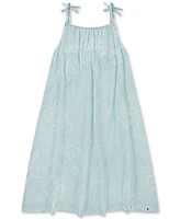 Hurley Big Girls Floral-Print Spaghetti-Strap Swing Dress