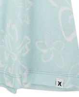Hurley Big Girls Floral-Print Spaghetti-Strap Swing Dress