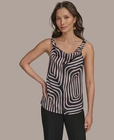 Donna Karan New York Women's Cowlneck Camisole Top