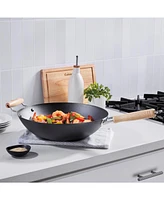 Cuisinart 14" Carbon Steel Wok with Helper Handle