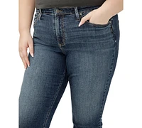 Silver Jeans Co. Plus Most Wanted Mid-Rise Ankle