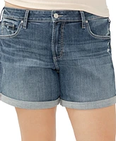 Silver Jeans Co. Plus Denim Boyfriend Shorts