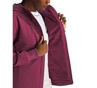 The North Face Women's Shelbe Raschel Zip-Front Fleece-Lined Hoodie Jacket