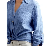 Bcx Juniors' Tie-Front Shirt
