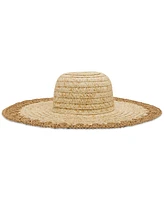 Steve Madden H-Janey Crochet Edge Floppy Hat