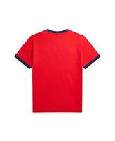 Polo Ralph Lauren Big Boys Baseball-Logo Jersey T-Shirt
