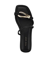 Nine West Women's Tigra Strappy Flat Sandals