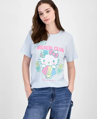 Grayson Threads, The Label Juniors' Hello Kitty Beach Club Graphic T-Shirt