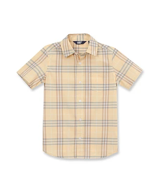 Lands' End Kids Short Sleeve Poplin Camp Shirt