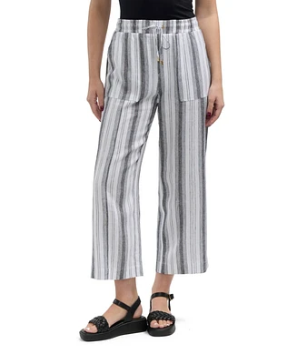 Ellen Tracy Women s Cropped Straight Leg Pant