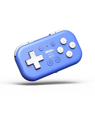 8Bitdo Mini Bluetooth Gamepad Controller for Switch, Android, Raspberry Pi - Blue