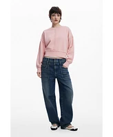 Desigual Women's Topstitched sweatshirt