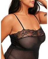 Jeanne Women's Plus-Size Bodycon Slip Lingerie