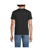 Lands' End Men's Short Sleeve Supima V-Neck Tee