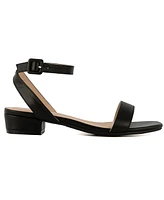 Sugar Women's Umpire Ankle Strap Block Heel Sandals