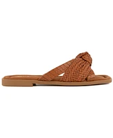 Sugar Women's Serona Open Toe Woven Knot Flat Sandals