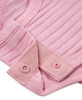 Huggies Baby Girls Cotton Flutter-Sleeve Dress, 3 Piece Set