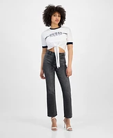 Guess Women's Branded Knot T-Shirt
