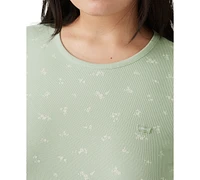 Levi's Plus Hayes Cotton Blend Ditsy Floral T-Shirt
