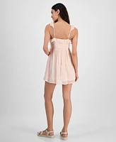 And Now This Women's Ruffled Babydoll Mini Dress, Exclusively at Macy's
