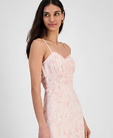 And Now This Women's Shirred Midi Slipdress, Exclusively at Macy's