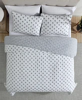 Nautica Coral Beach Reversible -Pc. Quilt Set