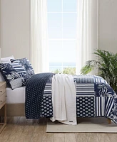 Nautica Avalon Patchwork Reversible -Pc. Quilt Set