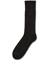 Perry Ellis Portfolio Men's 3-Pk. Flat Knit Stretch Solid Crew Socks