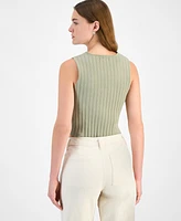 And Now This Women's Rib-Knit Sweater Vest, Exclusively at Macy's