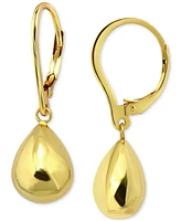 Giani Bernini Tear-Shape Drop Earrings Sterling Silver or 18k Gold Over Silver, Exclusively at Macy's