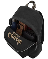 Coach Canvas Cargo Medium Backpack